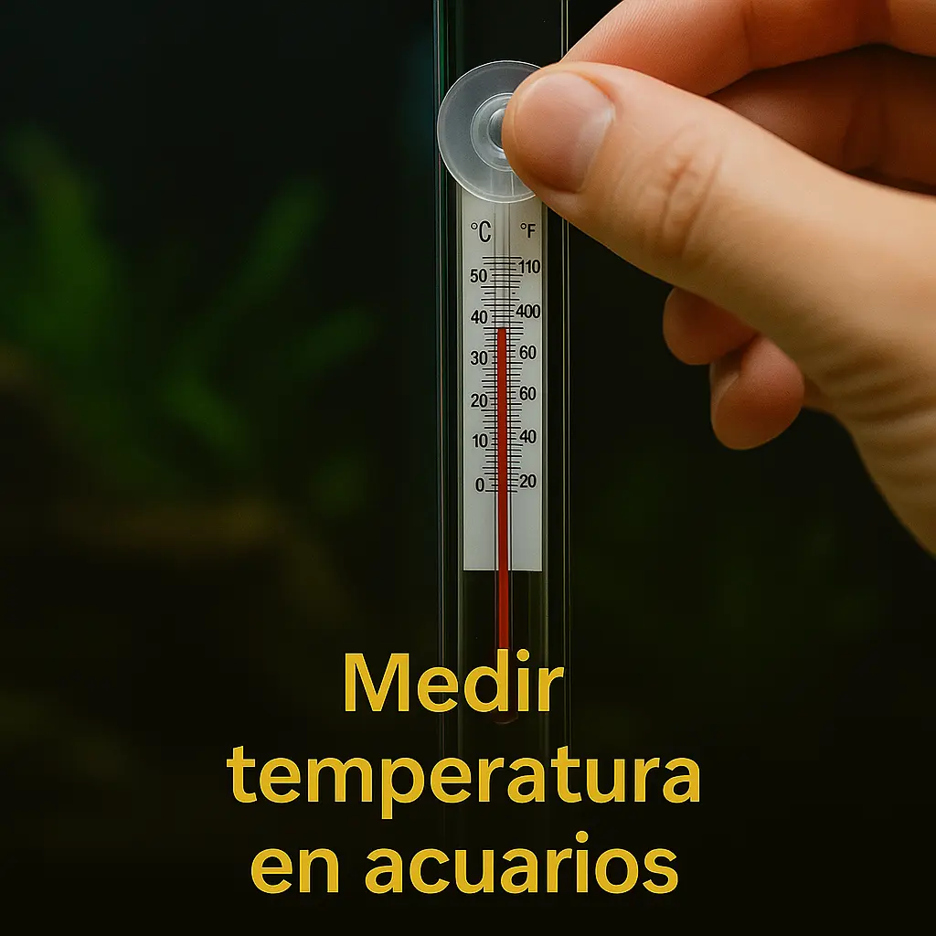 Medir temperatura en acuarios